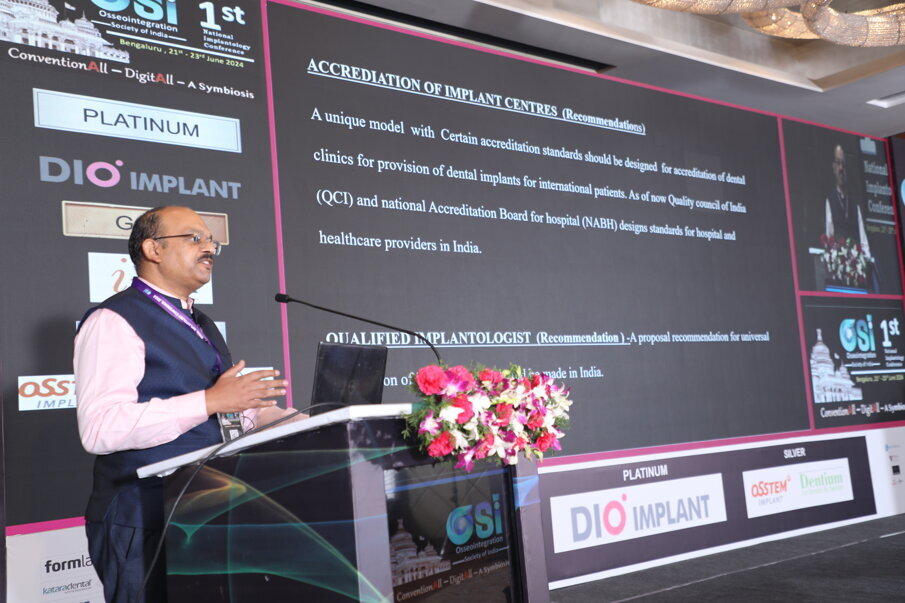 Fig 28b: Consensus report presentation by Dr. Anjan Shah 