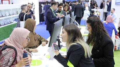 This year’s theme for AEEDC Dubai was “Leading the dental world into the future”.  (Image: INDEX Holding)