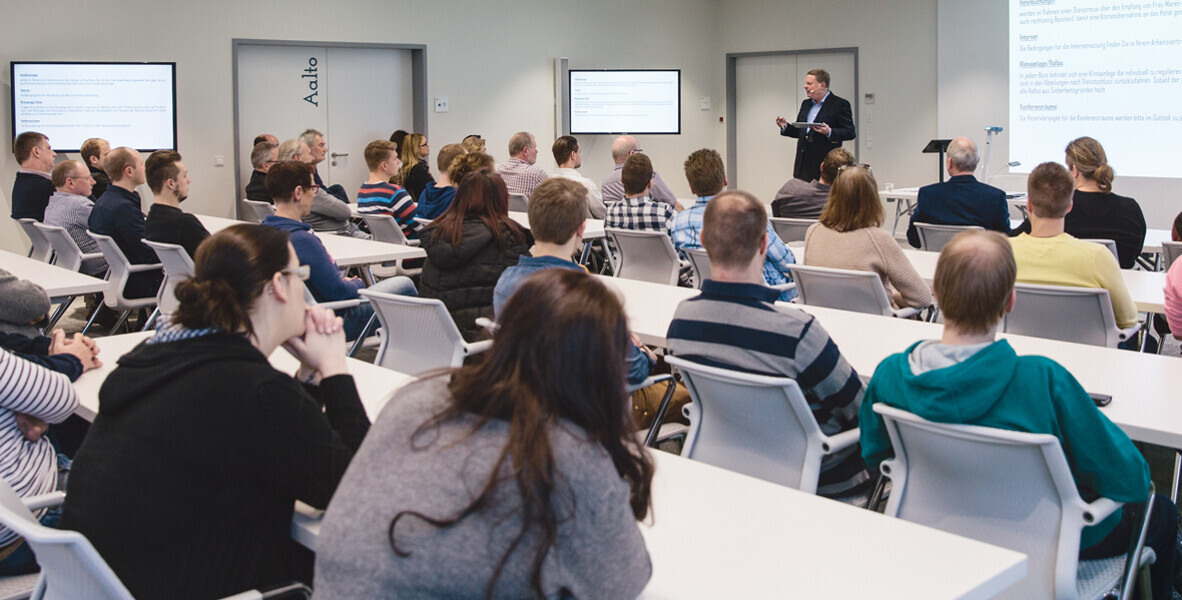 van der Ven Veranstaltungsraum voll