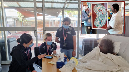 Collaborative oral health care project for Aboriginal kidney patients