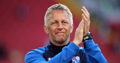 Two passions: Conveniently, Icelandic football manager can treat dental injuries
