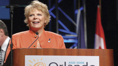 Former hygienist now dentist, president of AGD