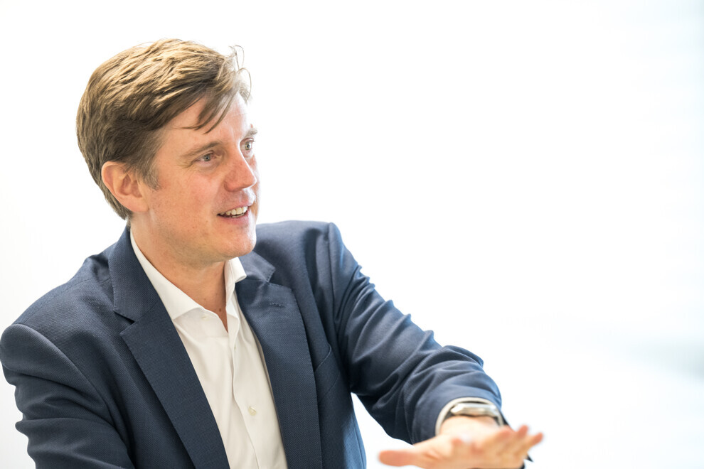 Max Milz, Group Vice President für Connected Technology Solutions bei Dentsply Sirona.