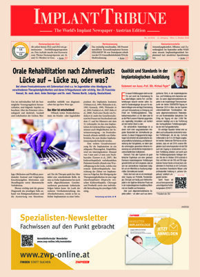 Implant Tribune Austria No. 2, 2016