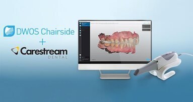 Softwares da Dental Wings agora aceitam varreduras pelo escâner intraoral Carestream CS 3600