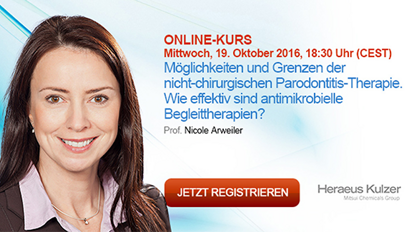 Möglichkeiten und Grenzen der nichtchirurgischen Parodontitistherapie Möglichkeiten und Grenzen der nichtchirurgischen Parodontitistherapie