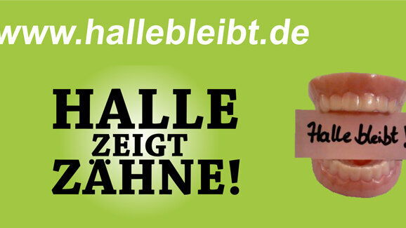 FVDZ unterstützt „Halle bleibt!“