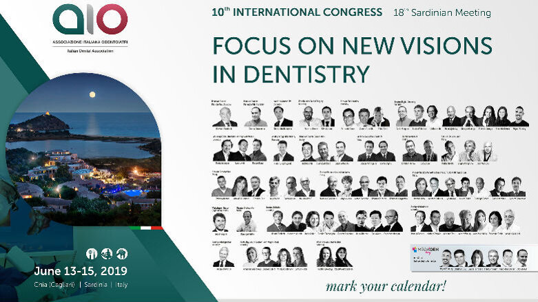 Implantoprotesi, al Congresso AIO di Chia tre maestri per formare su estetica e funzione