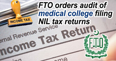 FTO orders audit of medical college filing NIL tax returns