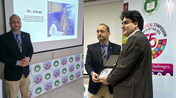 Prof. Dr. Abrar Empowers Young Dentists with Cutting-Edge Endodontic Insights at JPMC