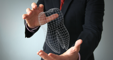 Neue 3-D-Darstellung des Zahns zeigt Kariesursache