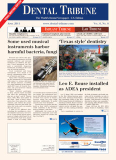 DT U.S. No. 8, 2011 DT U.S. No. 8, 2011