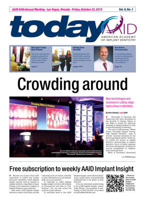 today AAID Las Vegas 2015 today AAID Las Vegas 2015