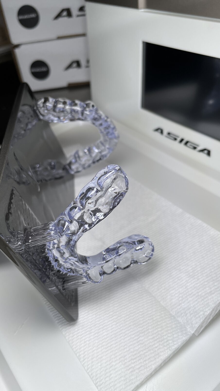 Obr. 8: Vytištěná dlaha.