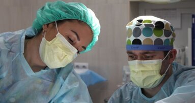 Oral surgeons in Saveetha Dental College, Chennai extract 526 teeth from a single site in a child.