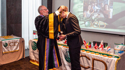 L’emozionante ingresso nell’International College of Dentists