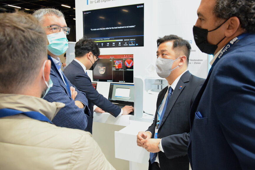 The South Korean implant manufacturer MegaGen provides a range of innovative solutions for dental specialists across the world. (Image: Dental Tribune International) 