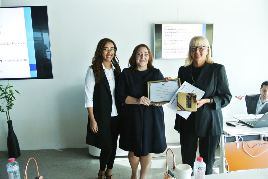 Hanan Abdalla, Rachael England and Mary Rose