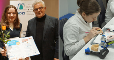 Zahntechnikerin Cornelia Zanuttini ist Deutsche Meisterin im Zahntechniker-Handwerk 2025