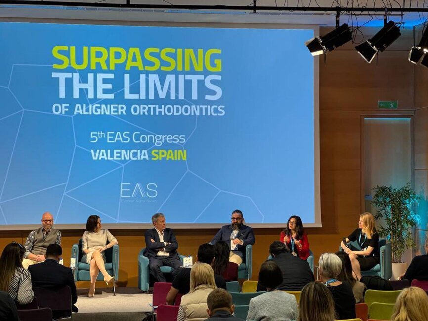 De gauche à droite, Jerko Bozikovic, Dr Iro Eleftheriadi, Dr Andrea Bazzucchi, Dr Rooz Khozravi, Dr Lina Craven et Dr Gina Theodoridis. (Image: EAS)