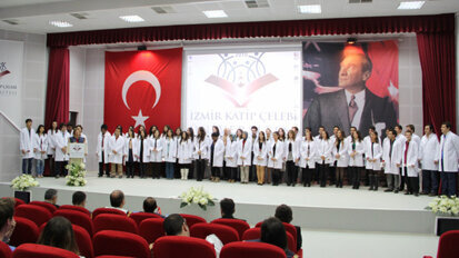 İKÇÜ’de Beyaz Önlük Heyecanı