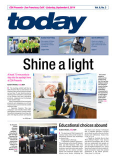 today CDA San Francisco Sept. 6, 2014 today CDA San Francisco Sept. 6, 2014