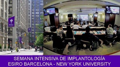 Cursos de Estética, Implantología y Rehabilitación en Barcelona y NYU