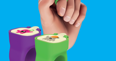 Divierta a los pequeños en la clínica con los productos de la línea Angie