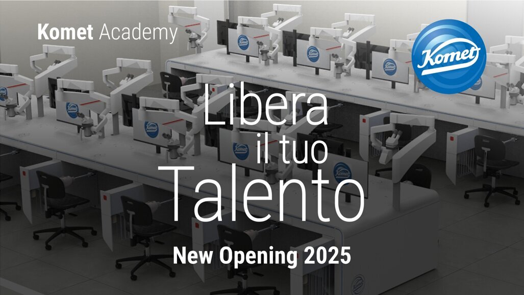Komet rinnova la propria Academy con un centro corsi dedicato alla formazione di alto livello