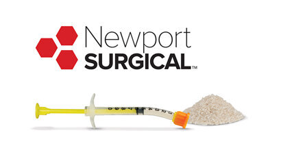Glidewell adds RAPTOS Cortico-Cancellous Blend in a Syringe to Newport Surgical line of bone grafting solutions