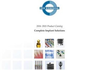 OCO  Biomedical launches new product print catalog for 2014/15