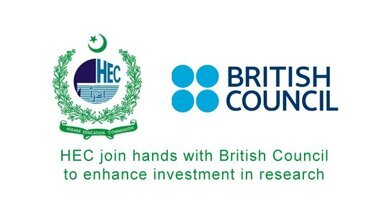 HEC join hands with British Council to enhance investment in research