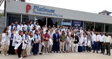 Altamash Dental students visit pharmaceutical plant to gain industry exposure