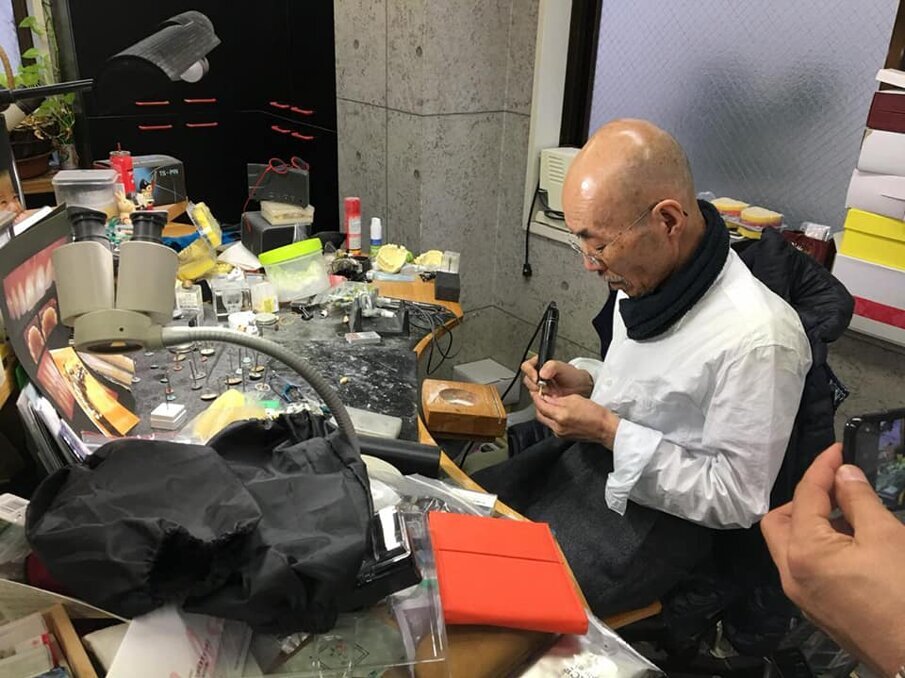 Master Hitoshi Aoshima - for whom Mahesh Chaudhary had a very high regard.