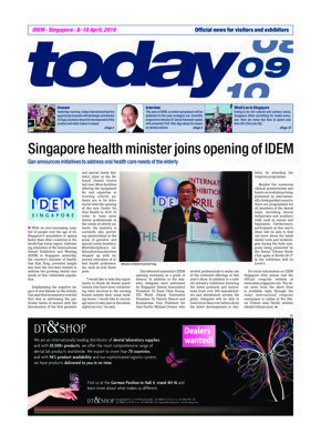 today IDEM Singapore April 9, 2016 today IDEM Singapore April 9, 2016