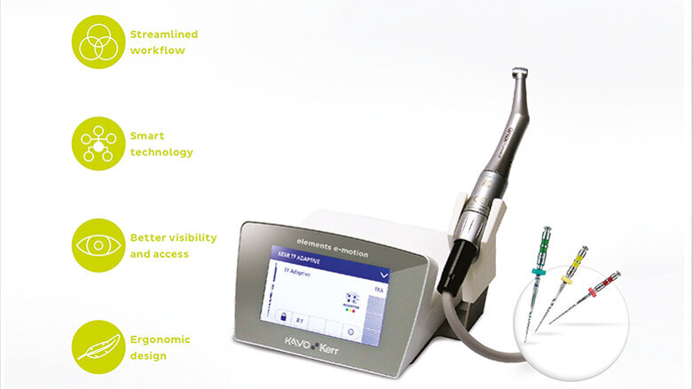 KaVo Kerr presents new elements e-motion system