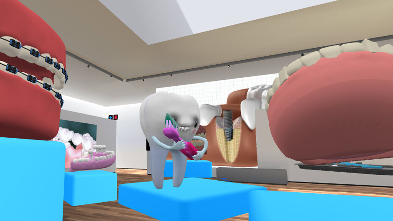 Fig. 3 : DentisfuturisVR : la salle d’éducation du patient.