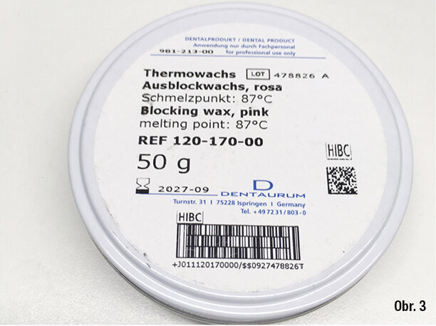 Lepicí a vykrývací vosk