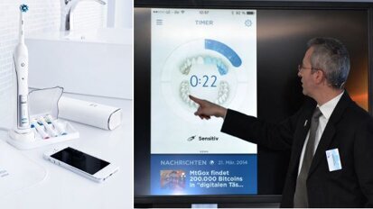 Escova de dentes Oral-B Bluetooth está à venda