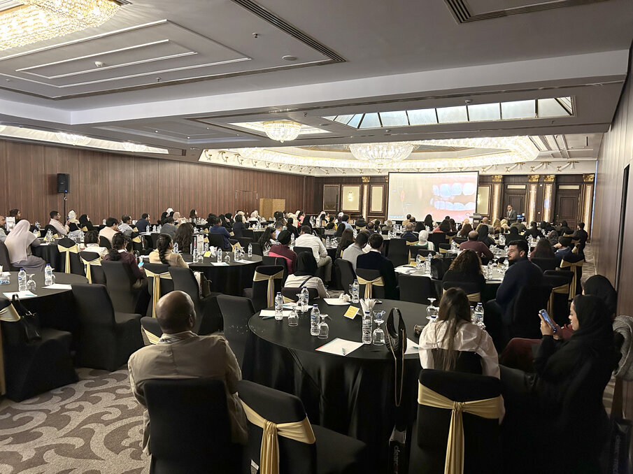 Lecture room with participants