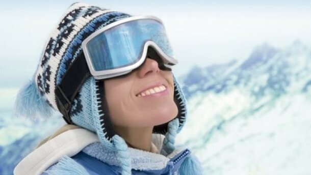 Kłopoty z zębami… na nartach