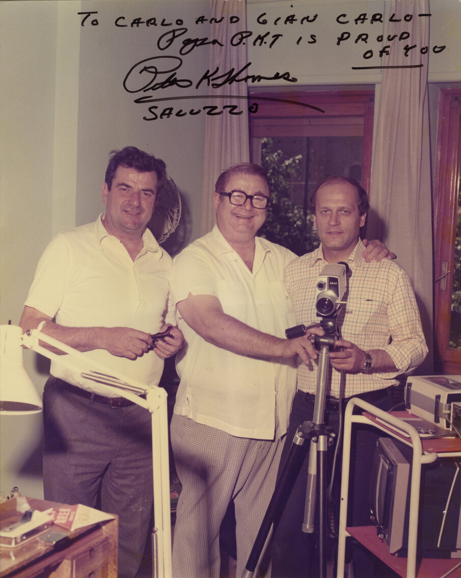 Carlo De Chiesa, Peter Thomas, Giancarlo Pescarmona.