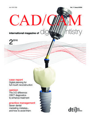 CAD/CAM international No. 2, 2016 CAD/CAM international No. 2, 2016