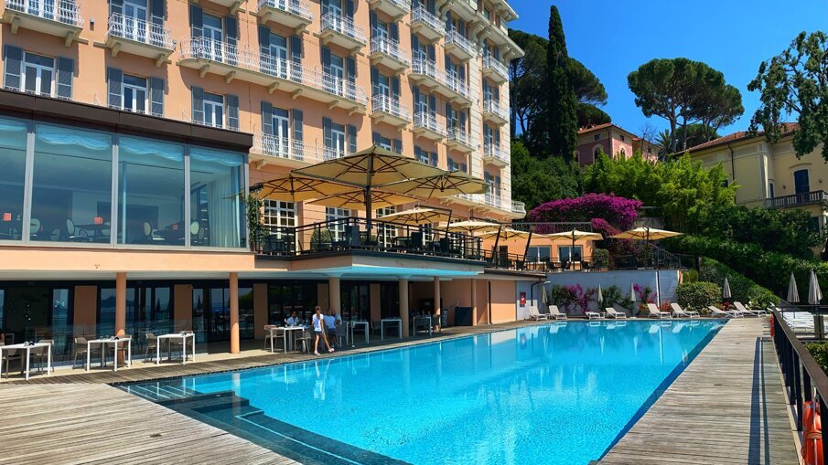 La magnifica cornice del Grand Hotel Bristol & Spa.