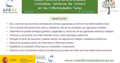 Congreso sobre anomalías dentarias y enfermedades raras