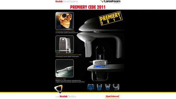 Nowoczesna klinika stomatologiczna z 3D Kodak