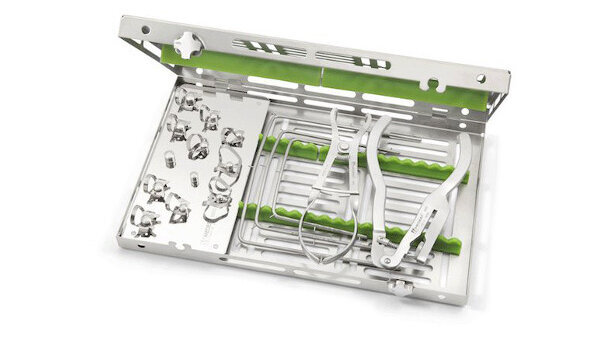 Avanzados instrumentos y diques de goma de Medesy