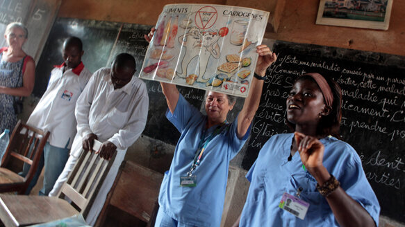 Kids in Africa get healthy smiles