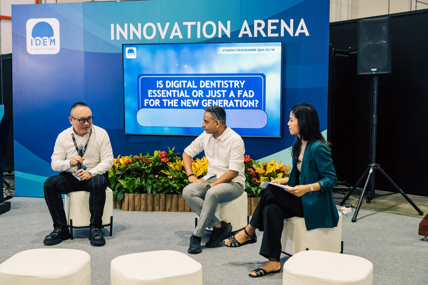 Captivating discussions were a theme at the Innovation Arena, with global experts bringing their best to contribute to the development of many specialties. (Image: Koelnmesse)
