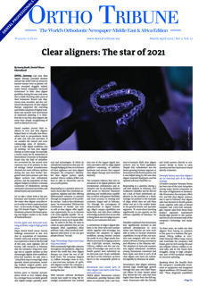 Ortho Tribune Middle East & Africa No.2, 2022